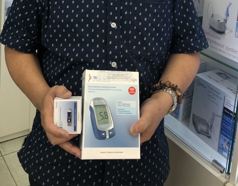 Máy đo đường huyết Medismart Sapphire Plus