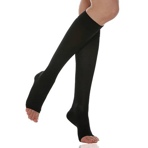Vớ y khoa phòng ngừa suy tĩnh mạch, dạng gối, hở ngón - Basic - Art.950A