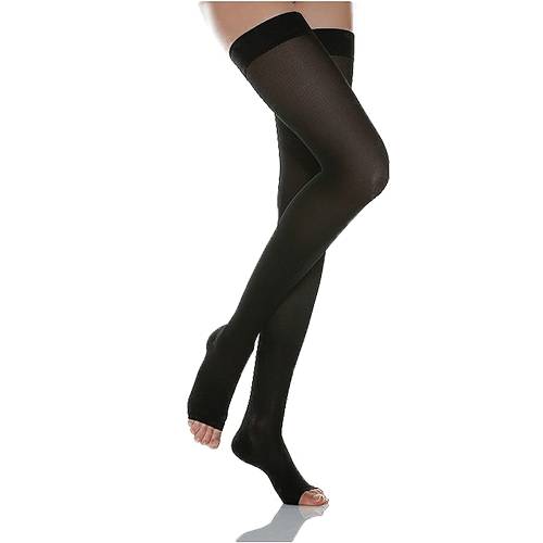 Vớ y khoa phòng ngừa suy tĩnh mạch, dạng đùi, hở ngón Basic Art.970A
