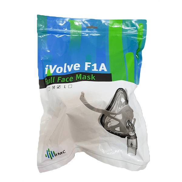 Mặt nạ thở Full Face iVolve F1A (Model: BMC-FM1A)