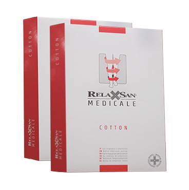 Vớ y khoa điều trị suy tĩnh mạch, dạng đùi, bít ngón Class II - Cotton - Art.M2070