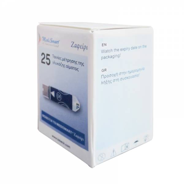 Que thử đường huyết máy đo Sapphire Plus (25 que)