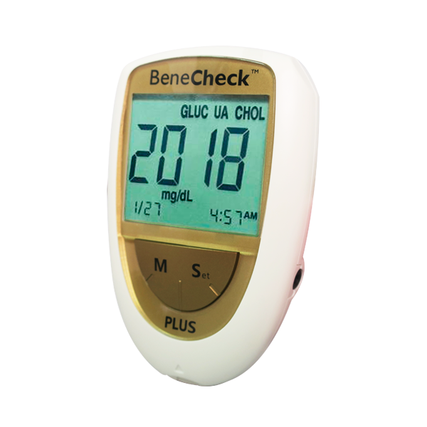 Máy đo đường huyết, mỡ máu, gút BeneCheck