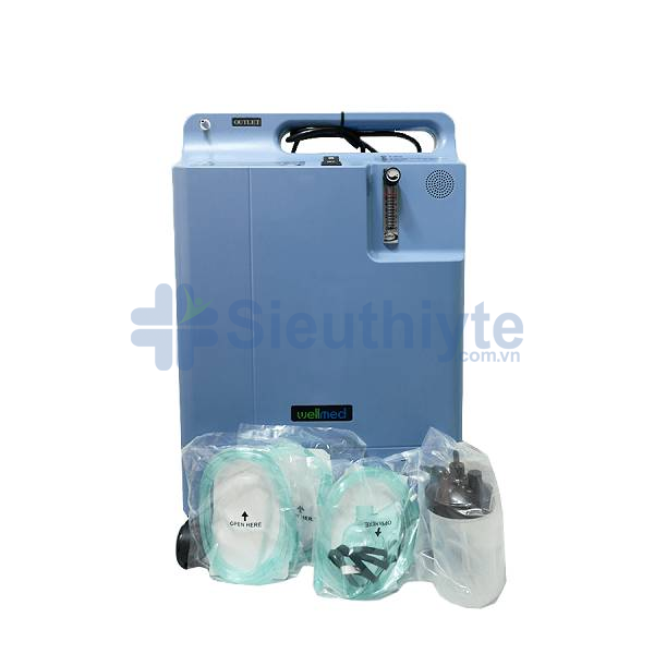 Máy tạo oxy 5 lít Wellmed DO2-5EW / DO2-5E - Có xông mũi