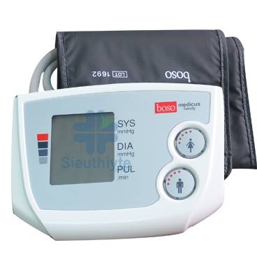 Máy đo huyết áp điện tử bắp tay Boso Medicus Family