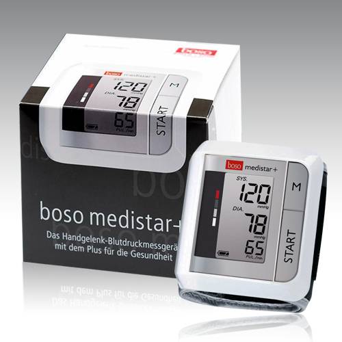 Máy đo huyết áp điện tử cổ tay Boso Medistar + 