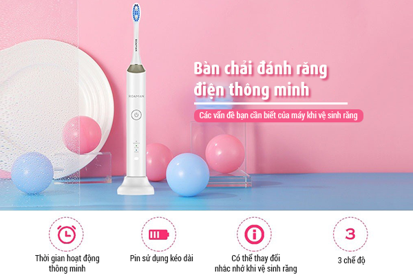 Bàn chải đánh răng điện ROAMAN RM - T3