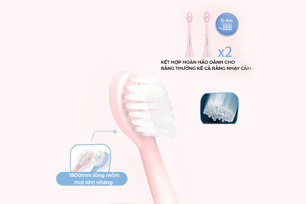 Bàn chải máy Mini ROAMAN ST - 031 (dành cho trẻ em)