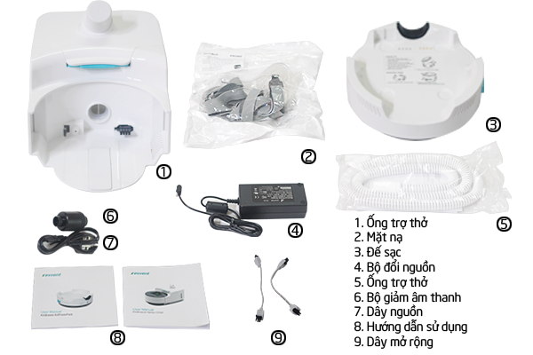 máy trợ thở du lịch Resvent Auto CPAP iBreeze+