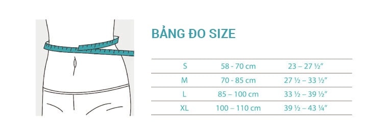 Bảng đo size