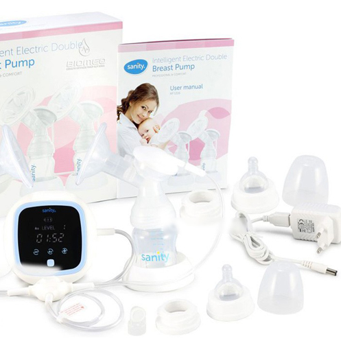 máy hút sữa điện đôi thông minh sanity AP5316