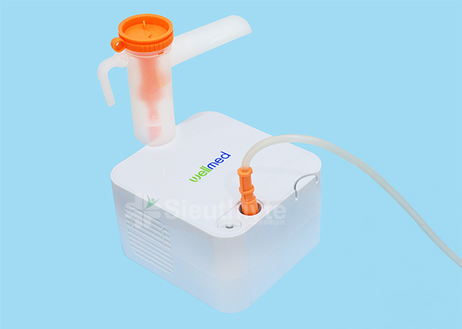 Máy xông khí dung của Wellmed tiện dụng và nhỏ gọn