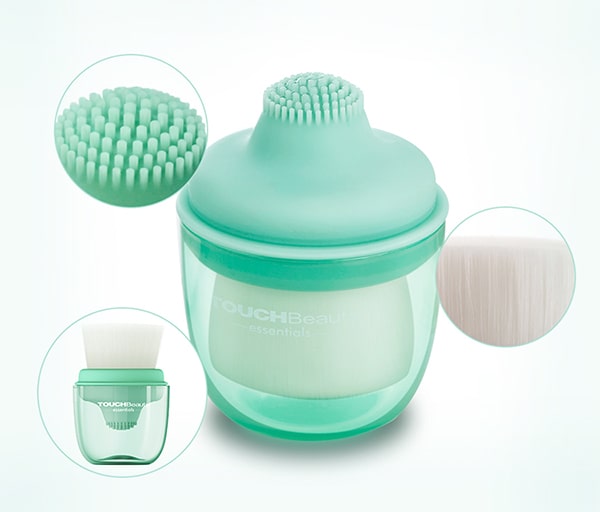Bàn chải rửa mặt và massage silicone TB1762