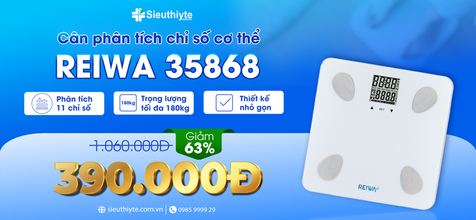 Cân phân tích chỉ số cơ thể Reiwa 35868