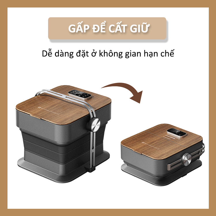 Bồn ngâm chân massage KASJ K1 chính hãng