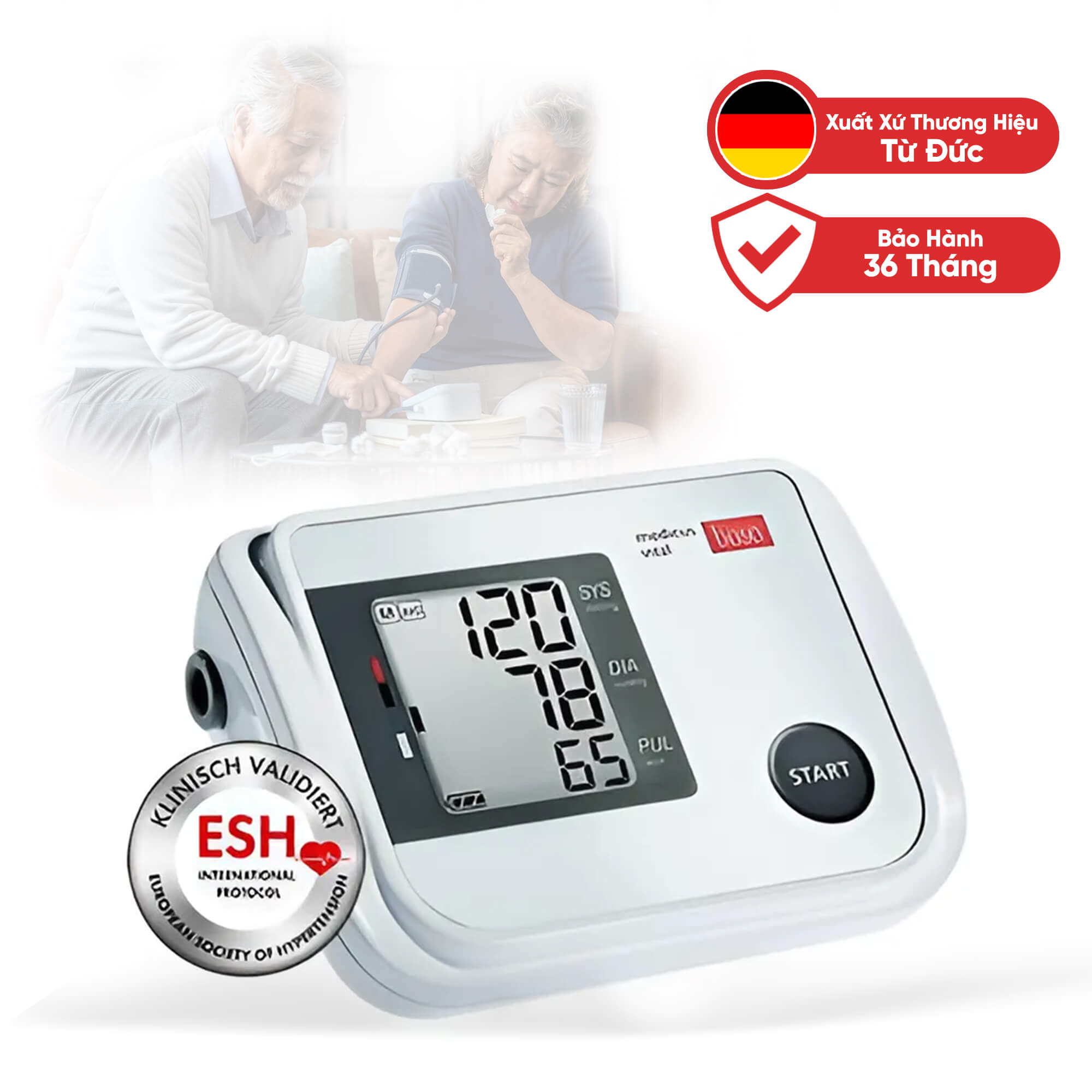 Máy đo huyết áp điện tử bắp tay Boso Medicus Vital