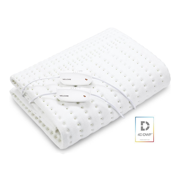 Đệm điện sưởi ấm Wellcare WE-167UBTHD, 140 x 150 cm