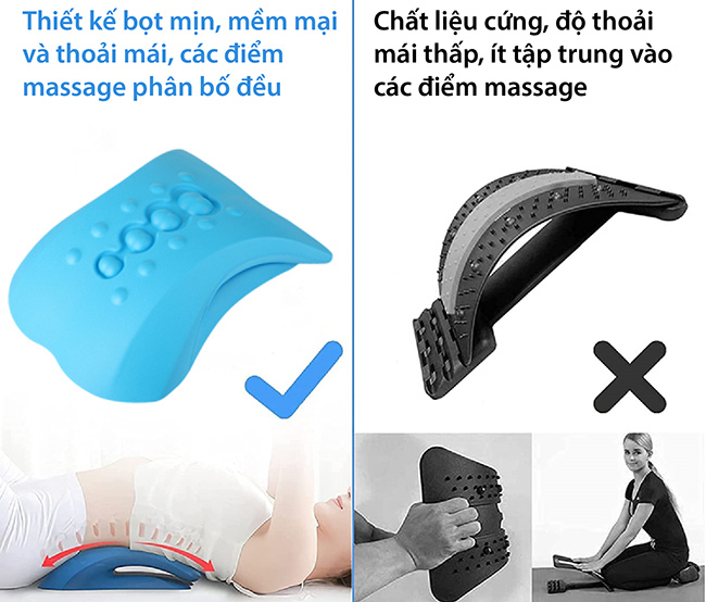 gối chống đau lưng