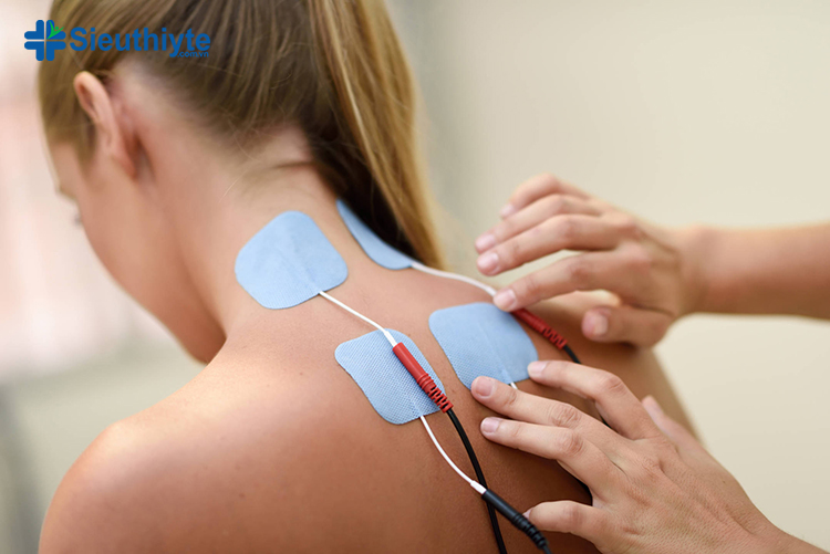 Máy massage xung điện điều trị đau lưng, đau đầu gối, đau khớp và nhiều vùng cơ thể khác