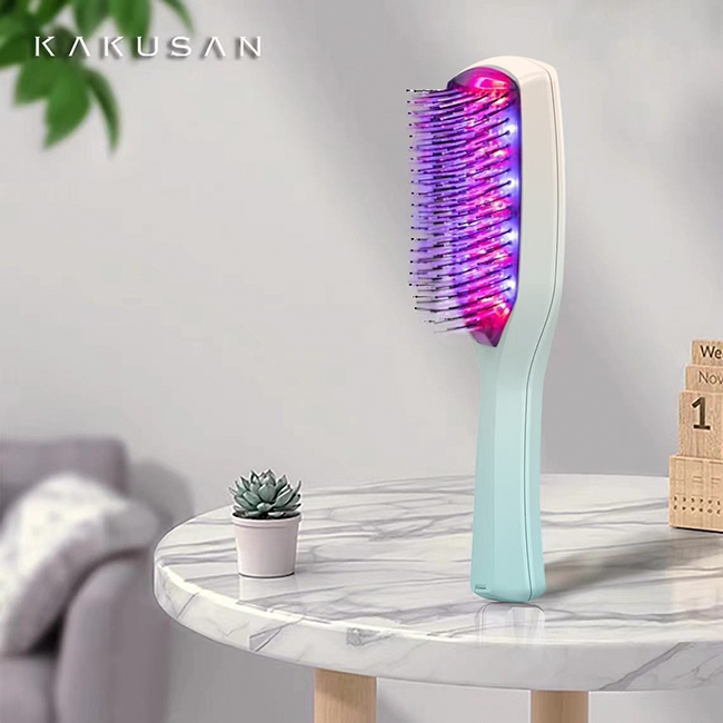 Lược massage chống rụng tóc bằng ánh sáng Kakusan KKS-203