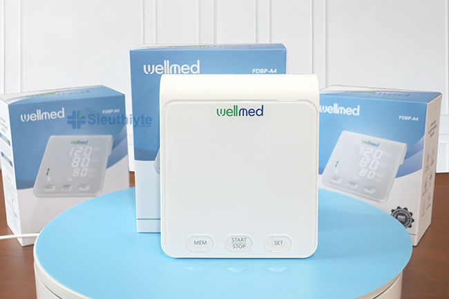 Máy đo huyết áp bắp tay Wellmed FDBP A4 (Cáp USB)