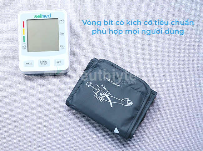 Vòng bít có kích cỡ tiêu chuẩn 22 - 32 cm
