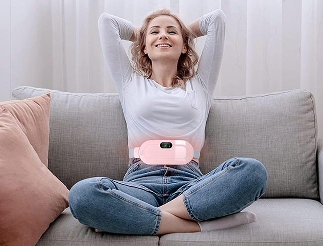 Máy massage bụng kinh, giảm đau, làm ấm và xoa dịu bụng dưới