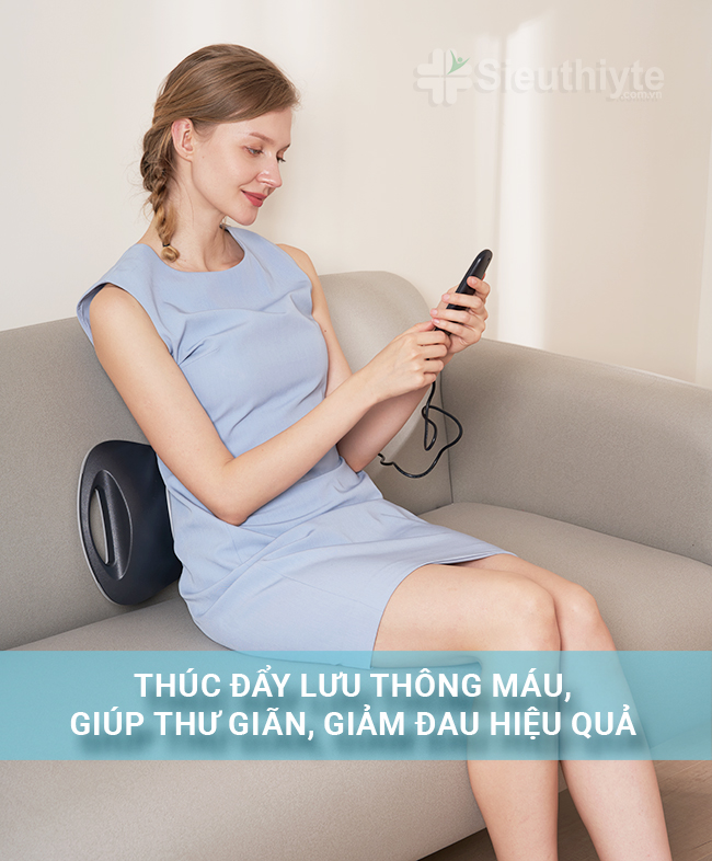 Thúc đẩy lưu thông máu, giảm đau, thư giãn