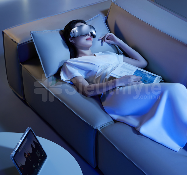 Thư giãn hoàn hảo với máy massage mắt Repor