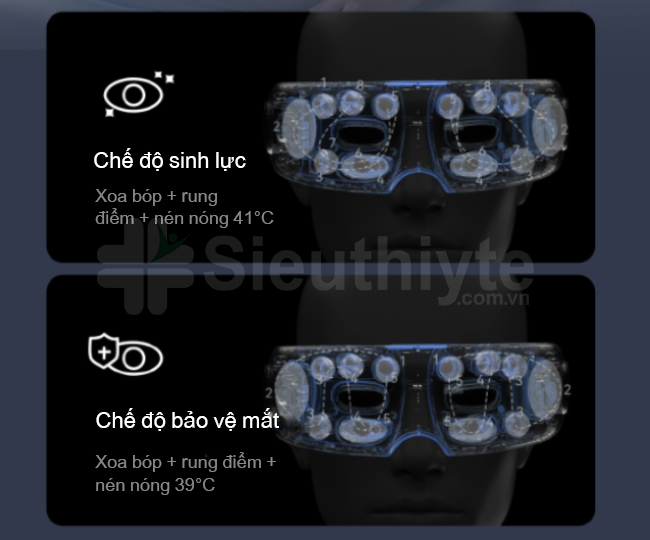Chế độ sinh lực và chế độ bảo vệ mắt