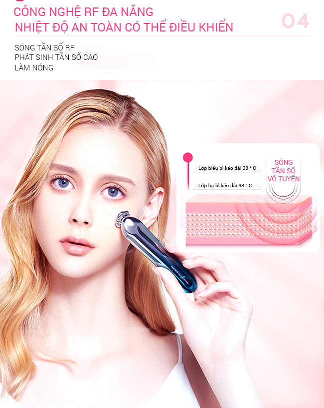 Máy massage mắt Bimix BM12 chăm sóc mắt tại nhà hiệu quả