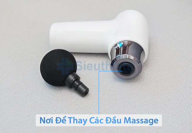 Máy massage mini cầm tay Fascial Gun PS-888 - Hình thực tế 2
