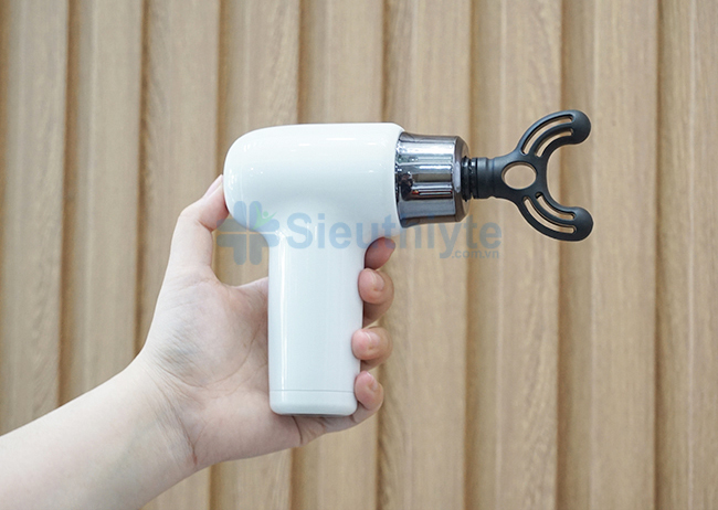 Máy massage mini cầm tay Fascial Gun PS-888 - Hình thực tế 8