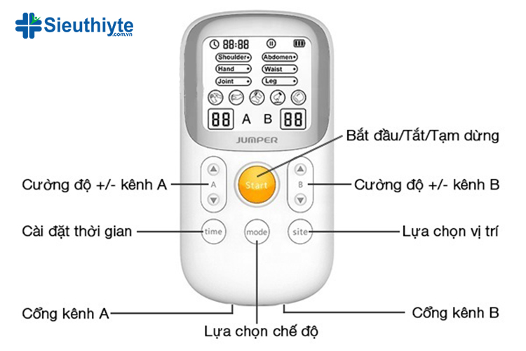 Máy massage xung điện JPD-ES 200