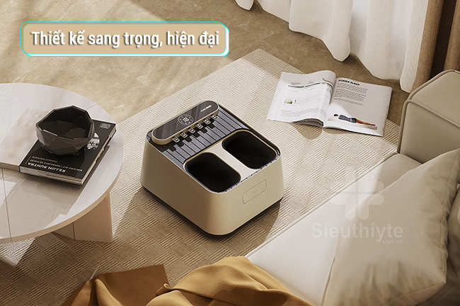 Máy massage chân thiết kế sang trọng