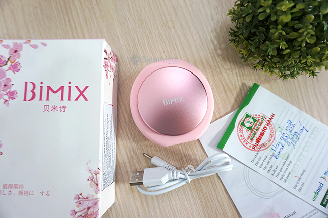 Trọn bộ máy rửa mặt Sonic Bimix BM606 