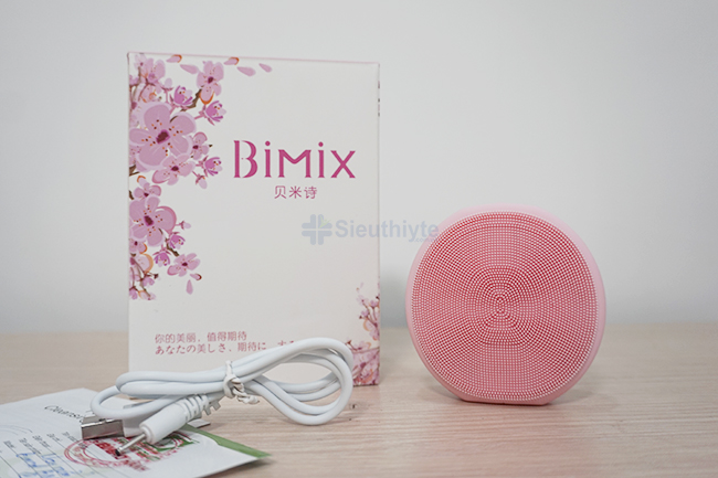 Máy rửa mặt Sonic Bimix BM606 làm sạch sâu