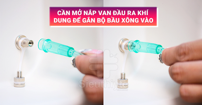 Gắn dây khí dung
