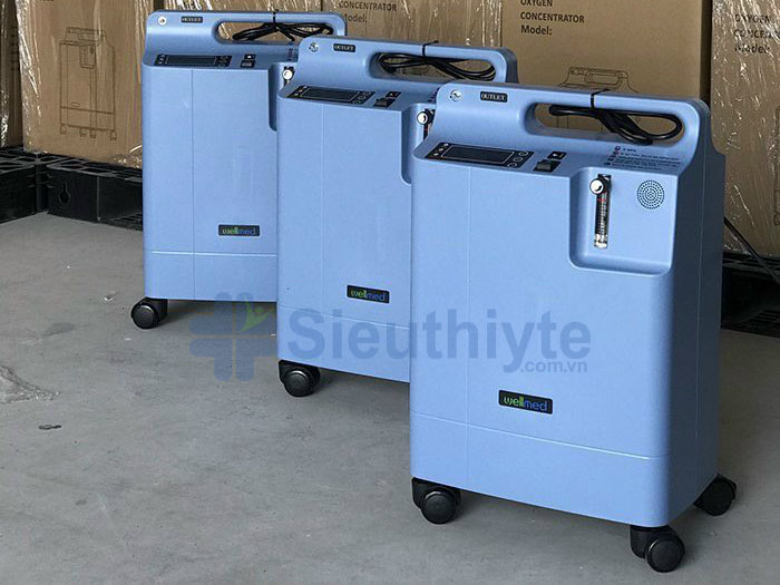 Máy tạo oxy 5 lít Wellmed DO2-5EW / DO2-5E - Có xông mũi