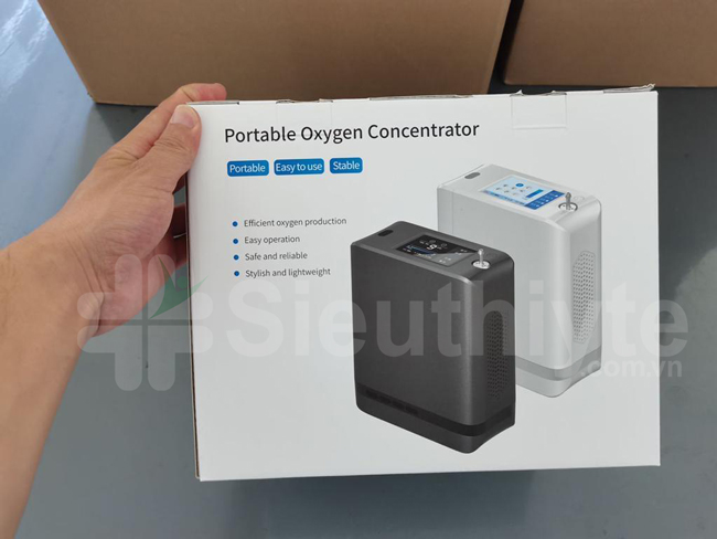 Vỏ hộp máy tạo oxy mini cầm tay Dynmed POC5