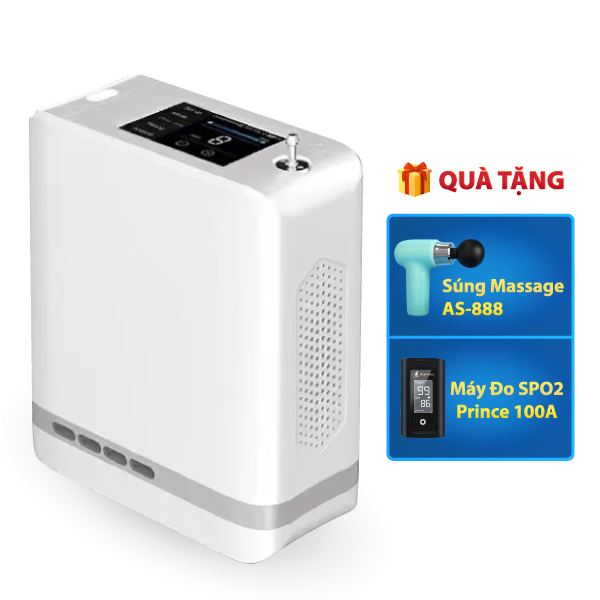 Máy tạo oxy mini xách tay Dynmed POC5