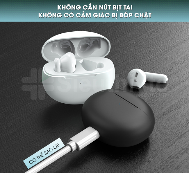 Máy trợ thính 2 tai, không cần nút bịt tai
