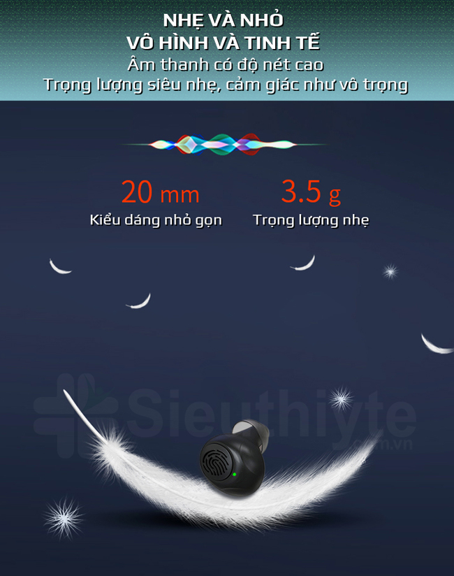 Máy trợ thính siêu nhỏ, vô hình