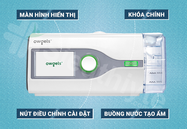 Chi tiết thân máy mặt trước