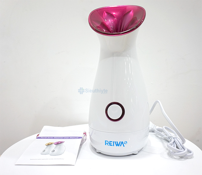 Máy xông hơi mặt công nghệ ion Reiwa WT-300 có thiết kế nhỏ gọn