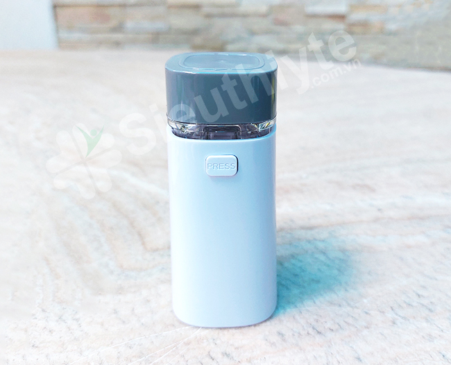 Mặt sau Máy xông Wellmed