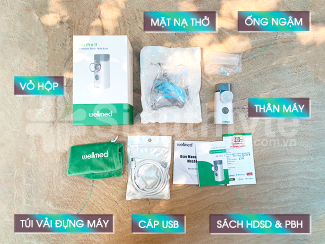 Phụ kiện máy xông