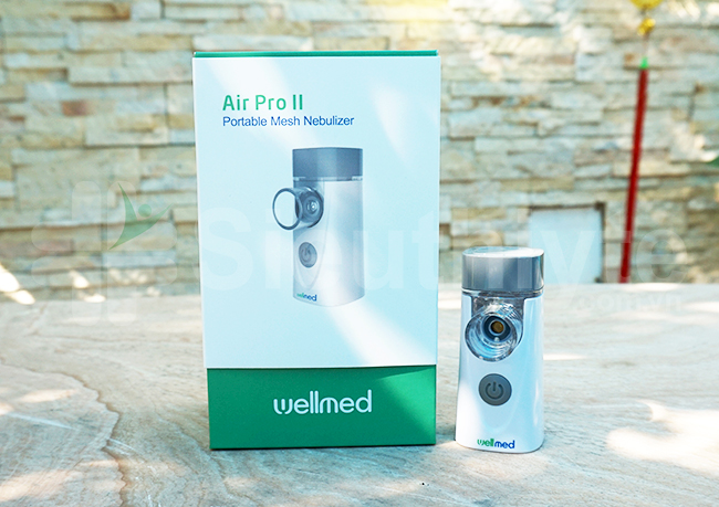 Máy xông khí dung Welmed AirPro II sử dụng công nghệ lưới rung siêu âm