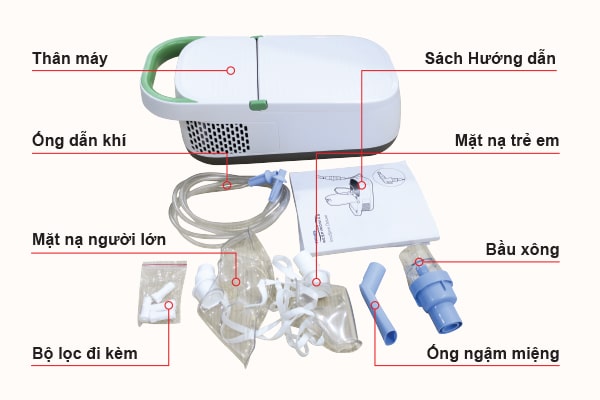 Phụ kiện máy xông khí dung Philips Innospire Deluxe