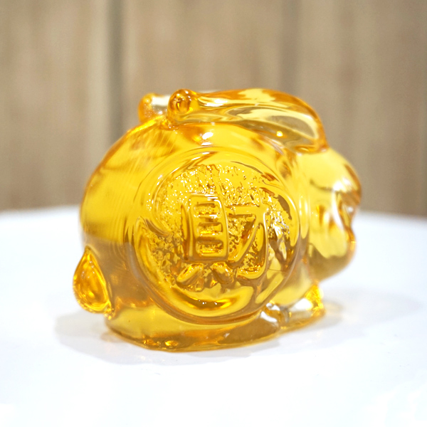 Thỏ vàng may mắn (5cm)